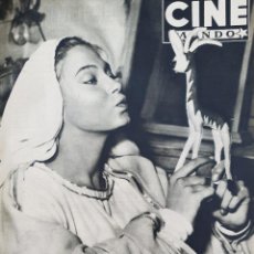 Cine: REVISTA CINE MUNDO 1955 MARIA TOREN RICHARD BURTON CARMEN RITA HAYWORTH. Lote 209740220