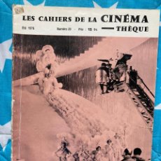 Cine: Nº 20 LES CAHIERS DE LA CINEMATHEQUE