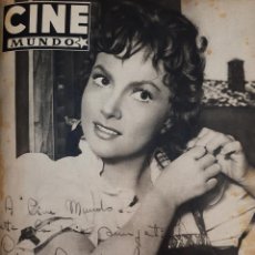 Cine: REVISTA CINE MUNDO 1954 GINA LOLLOBRIGIDA LESLIE CARON PAQUITA RICO RITA HAYWORTH CARMEN SEVILLA. Lote 209943448
