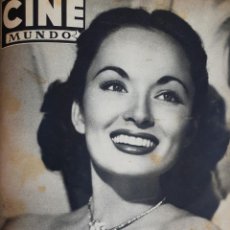 Cine: REVISTA CINE MUNDO 1953 ANN BLYTH KIRK DOUGLAS JORGE MISTRAL AVA GARDNER ANTONELLA LUALDI. Lote 210064817
