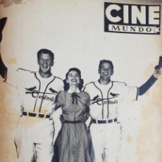 Cine: REVISTA CINE MUNDO 1953 JOANNE DRU DAN DAILEY PIER ANGELI CONCHITA MONTES MEL FERRER LESLIE CARON. Lote 210065115