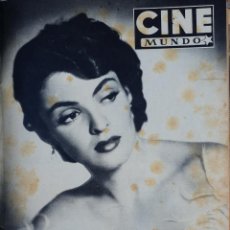 Cine: REVISTA CINE MUNDO 1953 SUZAN BALL MONTGOMERY CLIFT BETTY GRABLE ROBERT TAYLOR LUIS MARIANO CHARLOTT. Lote 210143773