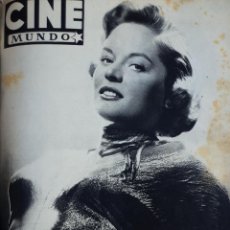 Cine: REVISTA CINE MUNDO 1953 ALEXIS SMITH LOLA FLORES AURORA BAUTISTA PATRICIA NEAL CONSTANCE SMITH. Lote 210145425