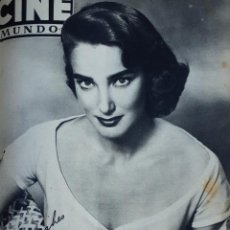 Cine: REVISTA CINE MUNDO 1953 JULIE ADAMS CARMEN SEVILLA SUSAN HAYWARD LANA TURNER RITA HAYWORTH GARY COOP. Lote 210146590