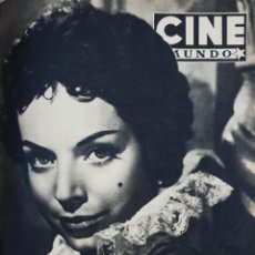 Cine: REVISTA CINE MUNDO 1953 CARMEN DE LIRIO VIRGINIA MAYO LOVELY A. LANE FERNANDO FERNAN GOMEZ. Lote 210147261