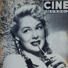 Cine: REVISTA CINE MUNDO 1953 BETTY HUTTON RITA HAYWORTH LUIS MARIANO RHONDA FLEMING CARMEN SEVILLA. Lote 210147987