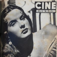 Cine: REVISTA CINE MUNDO 1952 JEAN PETERS LUIS MARIANO CLACK GABLE DOLORES DEL RIO VIVIEN LEIGH. Lote 210297245