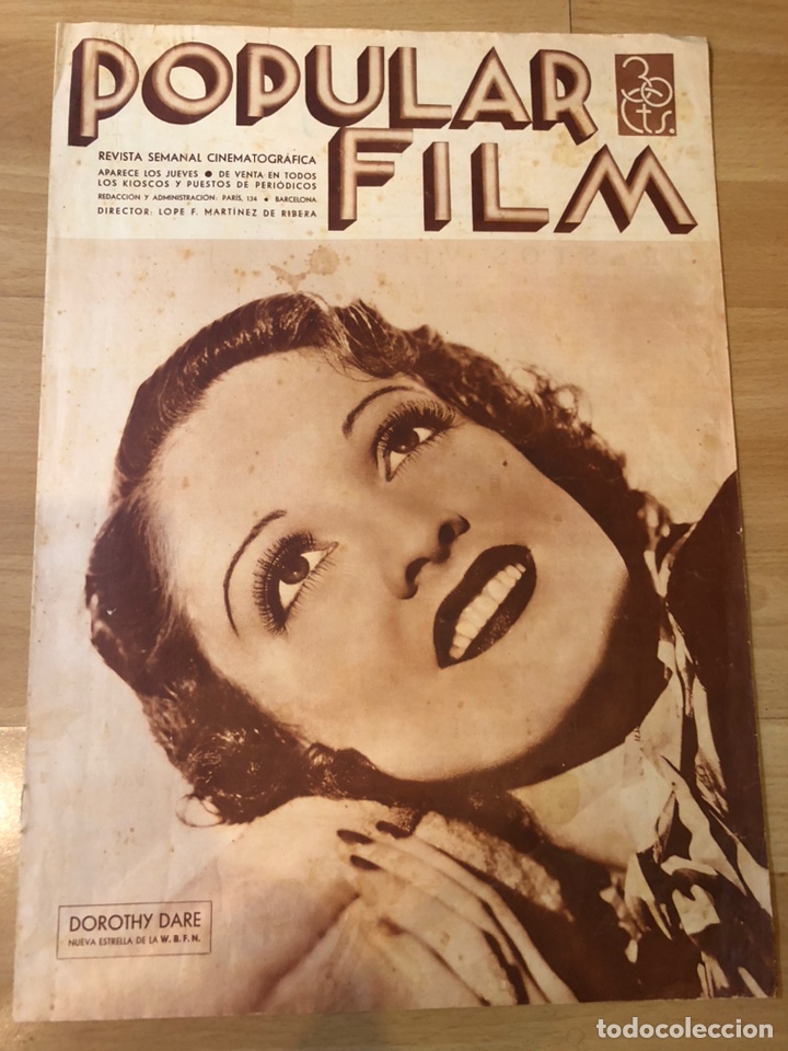 revista popular film junio 1935 dorothy dare lo - Comprar ...