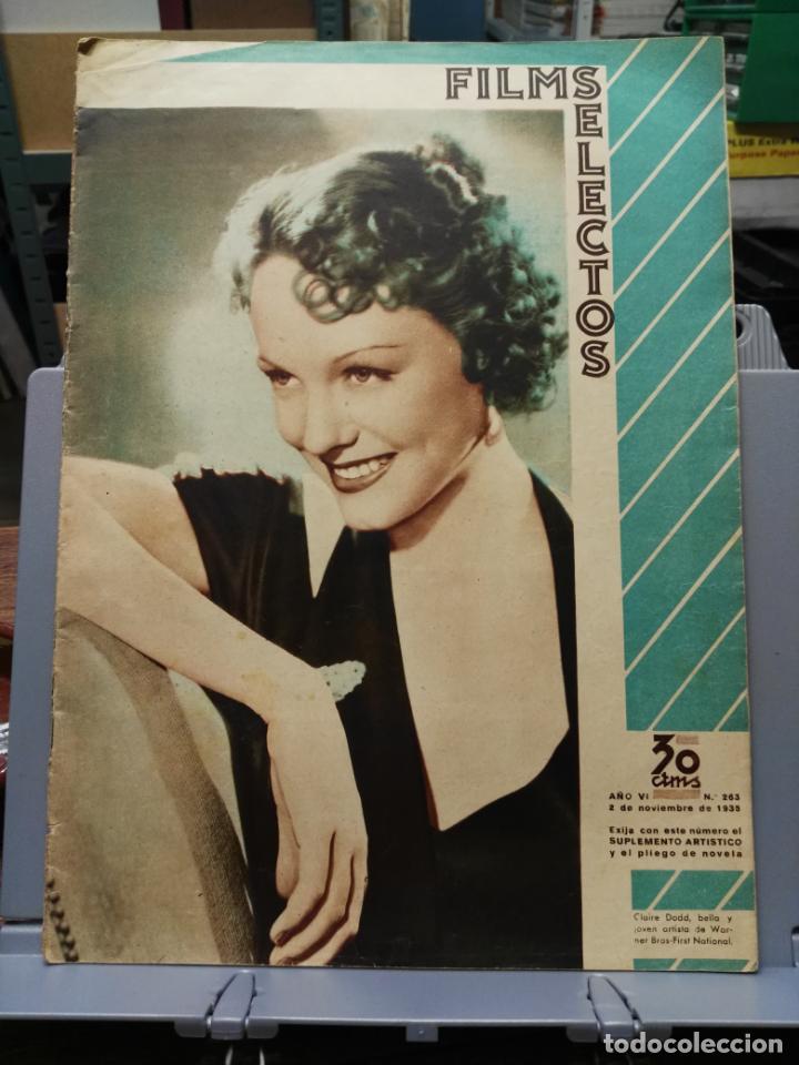 Cine: FILMS SELECTOS. N&ordm; 263. 2/11/1935. - Foto 1