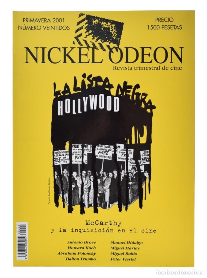 NICKEL ODEON. REVISTA TRIMESTRAL DE CINE, N.º 22. MCCARTHY Y LA INQUISICIÓN EN EL CINE. NUEVO (Cine - Revistas - Nickel Odeon)