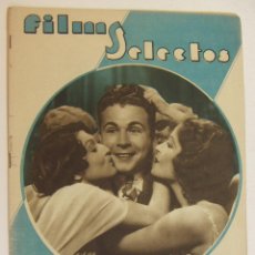 Cine: REVISTA FILMS SELECTOS. AÑO IV. Nº 141. 1933.. Lote 218364587