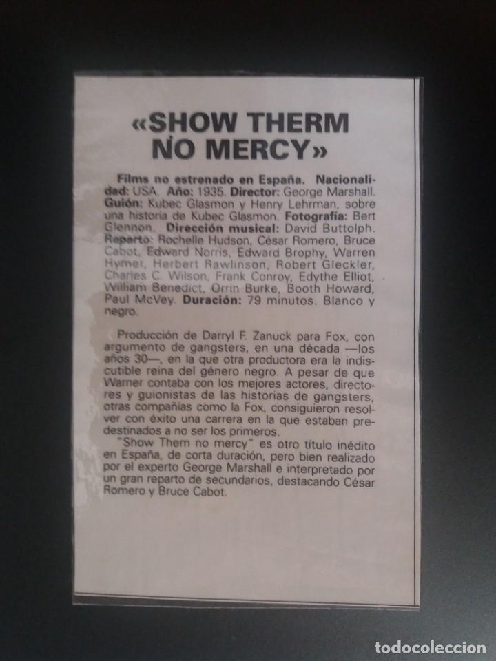 Cine: Show them no mercy - Foto 2