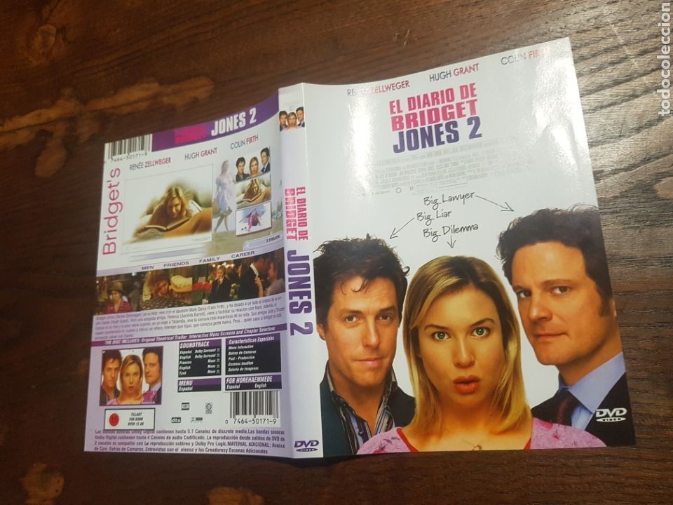 Kino: CAR&Aacute;TULA DVD EL DIARIO DE BRIDGET JONES 2