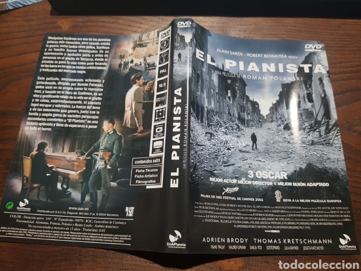 Kino: CAR&Aacute;TULA DVD EL PIANISTA