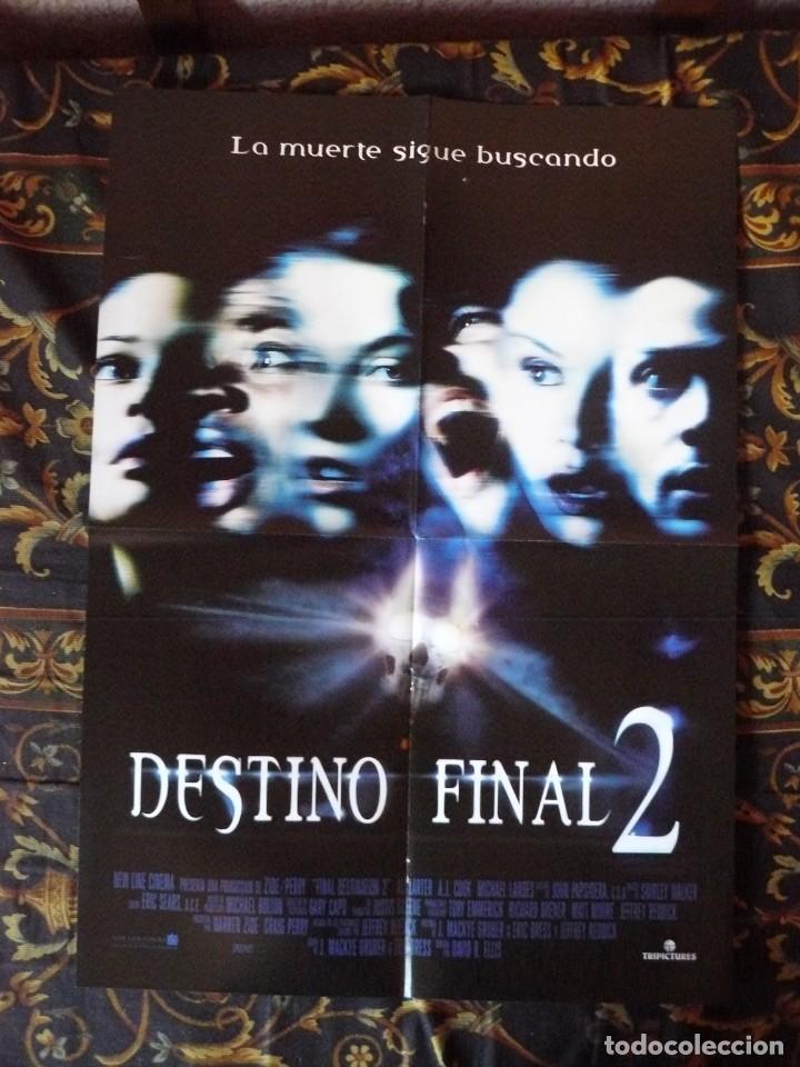 Kino: CARTEL DOBLE DE 40X60 APROX DE LAS PELICULAS: Destino Final 2 Y el Nucleo