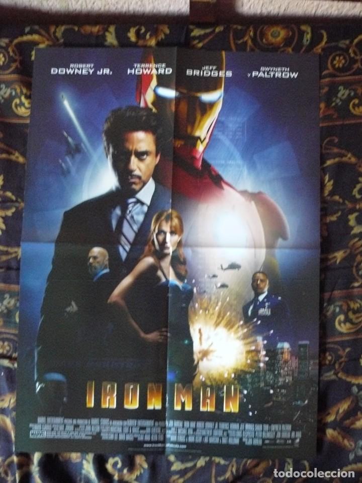 Kino: CARTEL DOBLE 40X60 APROX DE LAS PELICULAS: Iroman y Space Race