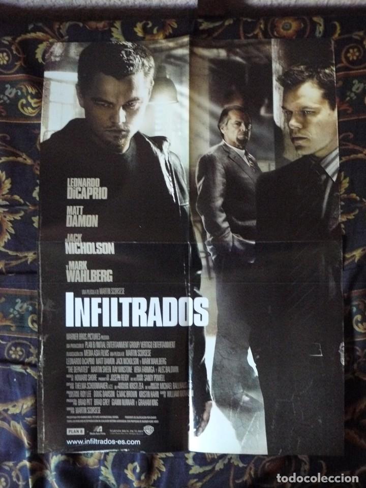Kino: CARTEL DOBLE 40X60 APROX DE LAS PELICULAS: Scoop e Infiltrados