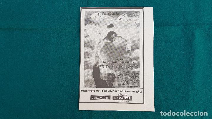 Kino: RECORTE DE PERIODICO CARTELERA ANGELES