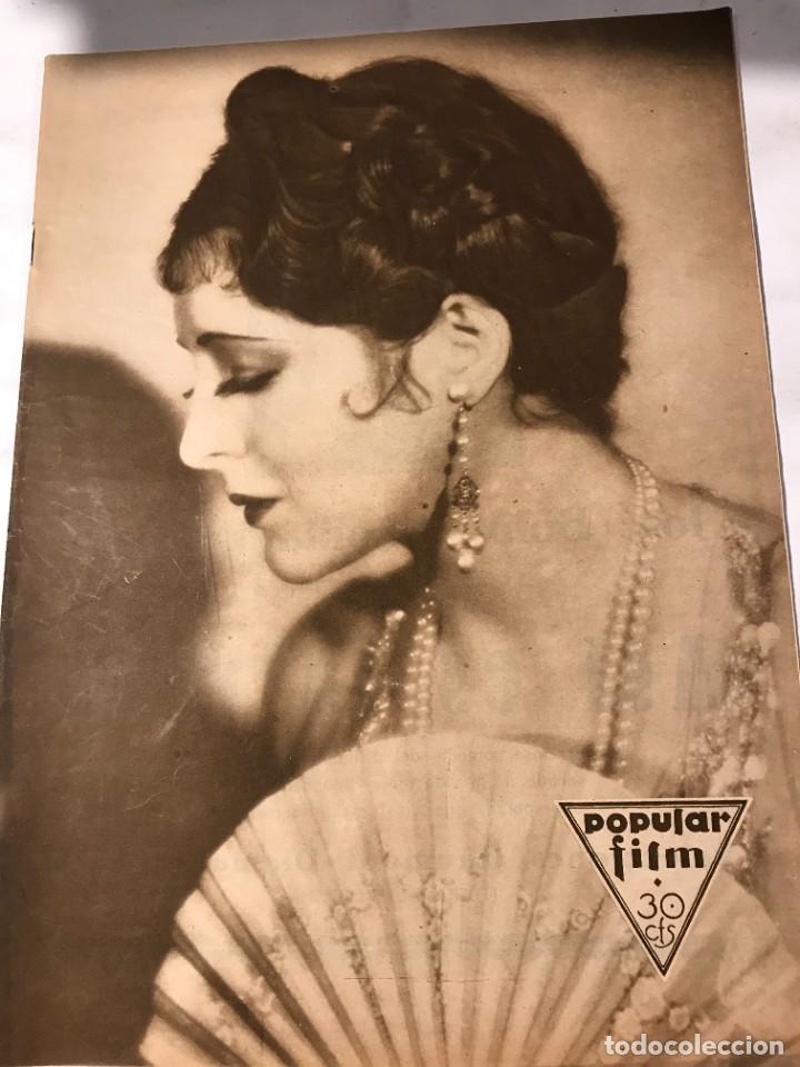 Cinéma: POPULAR FILM ENERO 1931 NUM 233 BILLIE DOVE LOLITA ALONSO