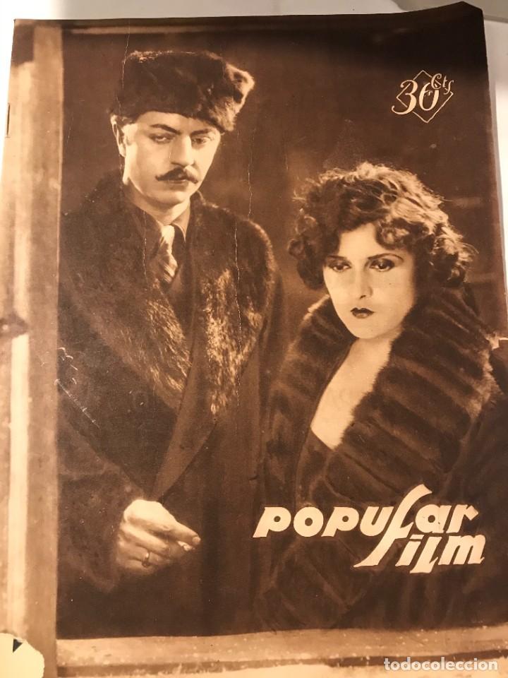 Cinéma: POPULAR FILM AGOSTO 1929 NUM 157