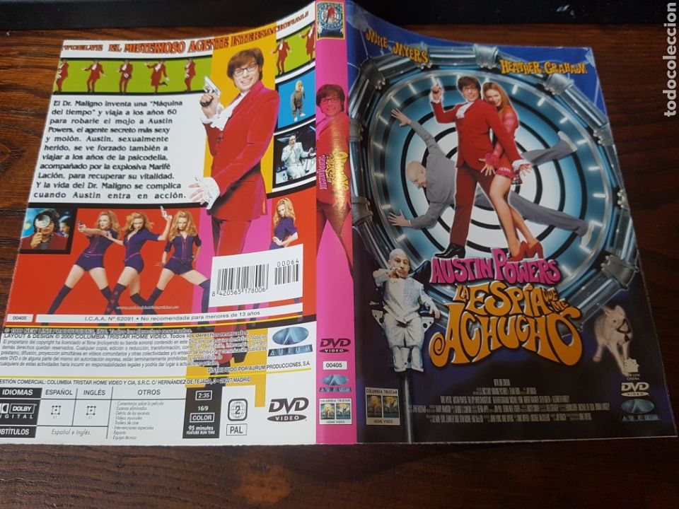Kino: CAR&Aacute;TULA AUSTIN POWERS LA ESP&Iacute;A QUE ME ACHUCH&Oacute; DVD