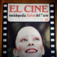 Cine: EL CINE - ENCICLOPEDIA SALVAT DEL 7º ARTE - AÑO 1979, Nº 62 - CARTEL UNA DAMA Y UN BRIBÓN
