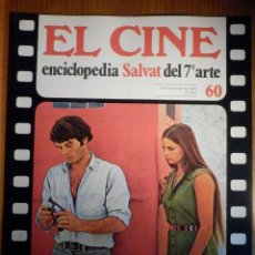 Cine: EL CINE - ENCICLOPEDIA SALVAT DEL 7º ARTE - AÑO 1979, Nº 60 - CARTEL LA PROFESIONAL Y LA DEBUTANTE