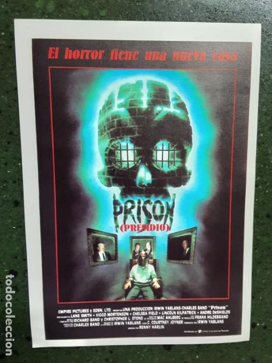 Kino: PRISON, PRESIDIO SENCILLO IMPRESO EN LOS A&Ntilde;OS 80