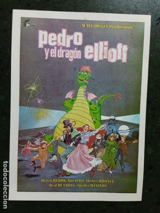Kino: PEDRO Y EL DRAG&Oacute;N ELLIOT, WALT DISNEY, IMPRESO EN LOS A&Ntilde;OS 80
