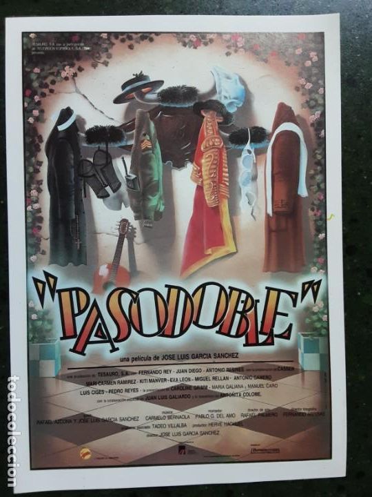 Kino: PASODOBLE, JUAN DIEGO , ANTONIO RESINES, IMPRESO EN LOS A&Ntilde;OS 80