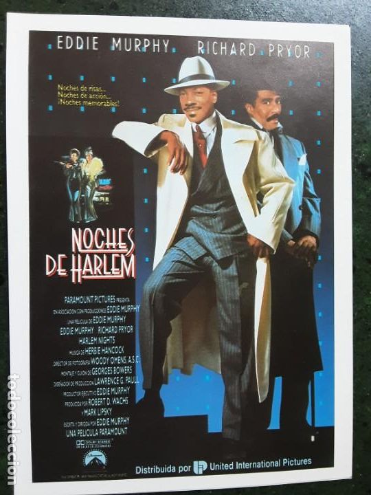 Kino: NOCHES DE HARLEM, EDDIE MURPHY, IMPRESA EN LOS A&Ntilde;OS 80