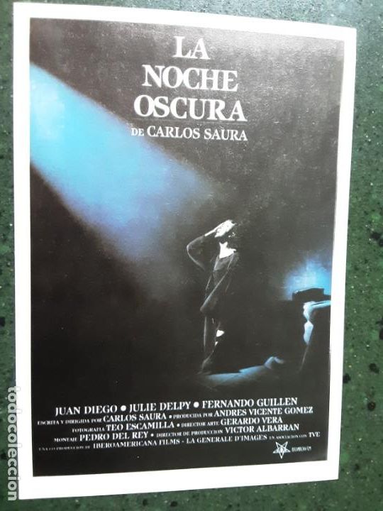 Kino: LA NOCHE OSCURA, JUAN DIEGO, IMPRESA EN LOS A&Ntilde;OS 80