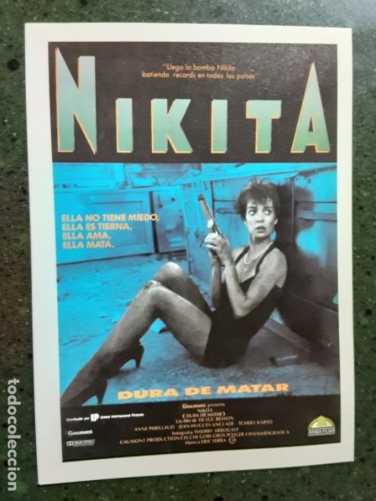 Kino: NIKITA, DURA DE MATAR, IMPRESA EN LOS A&Ntilde;OS 80