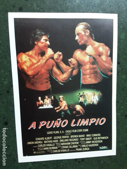 Kino: A PU&Ntilde;O LIMPIO, EDWARD ALBERT, IMPRESO EN LOS A&Ntilde;OS 80