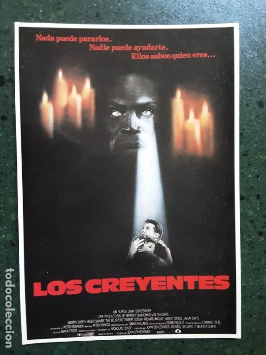 Kino: LOS CREYENTES, DE JOHN SCHLESINGER, IMPRESO EN LOS A&Ntilde;OS 80