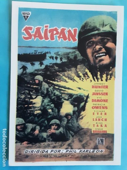 Kino: SAIPAN, JEFFREY HUNTER, IMPRESO EN LOS A&Ntilde;OS 80