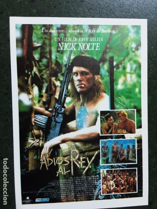 Kino: ADI&Oacute;SAL REY, NICK NOLTE, IMPRESO EN LOS A&Ntilde;OS 80