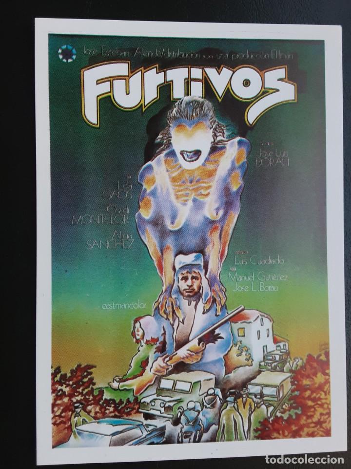 Cine: FURTIVOS, OVIDI MONTLLOR, LOLA GAOS, SENCILLO IMPRESO EN LOS A&Ntilde;OS 80