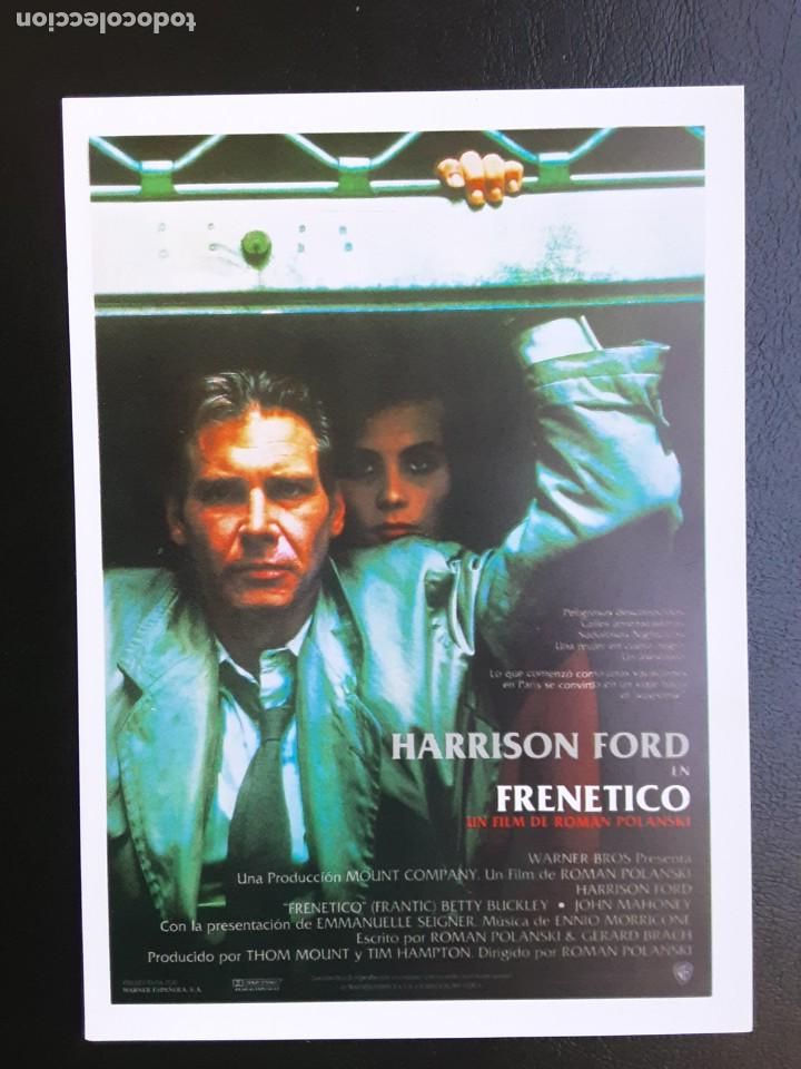 Cinema: FREN&Eacute;TICO, HARRISON FORD, SENCILLO IMPRESO EN LOS A&Ntilde;OS 80