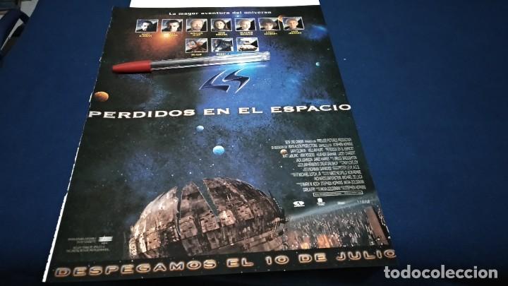 Cinema: PUBLICIDAD EN PRENSA HOJA DE REVISTA ( PERDIDOS EN EL ESPACIO - LA MAYOR AVENTURA DEL UNIVERSO )