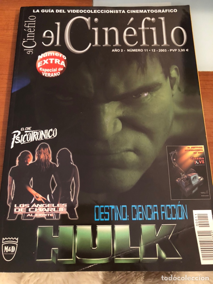 Cinema: EL CINEFILO. N&uacute;mero extra. N&uacute;m 11-12. A&ntilde;o 2003. HULK.