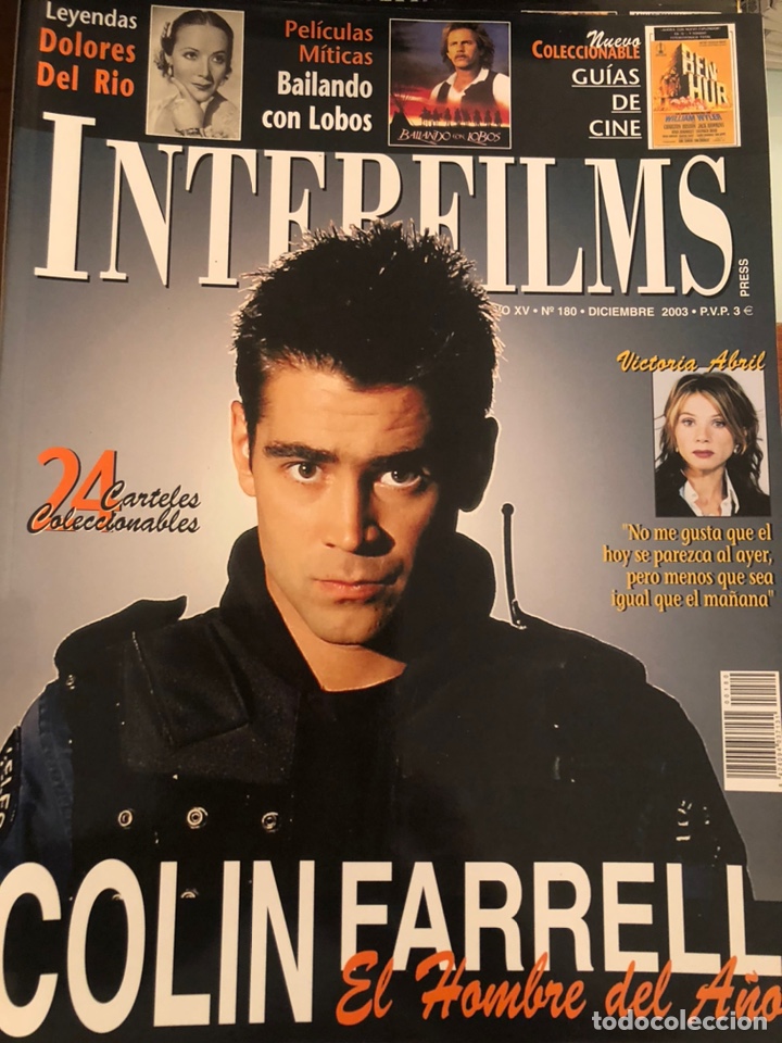 Cinema: INTERFILMS n&uacute;m 180. Diciembre 2003. COLIN FARRELL