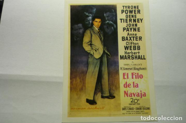 Cinema: programa moderno el filo de la navaja.-tyrone power