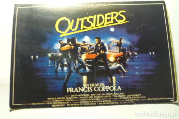 Cinema: tarjeta outsiders.--francis coppola