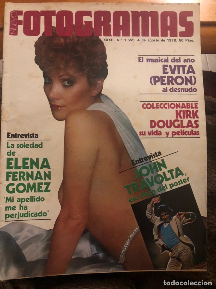 Kino: Revista FOTOGRAMAS n&uacute;m 1555 (dif&iacute;cil de encontrar) Agosto 1978. Completa