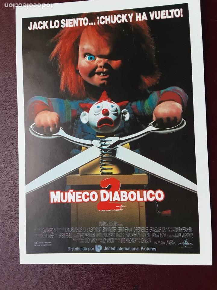 Cinema: EL MU&Ntilde;ECO DIAB&Oacute;LICO 2 IMPRESO EN LOS A&Ntilde;OS 80