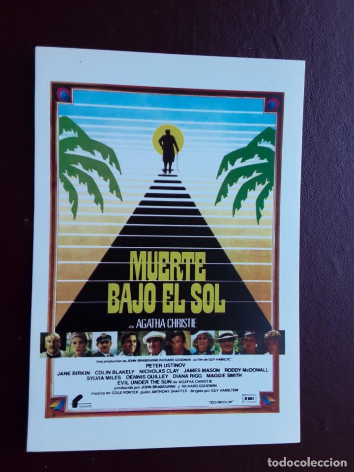 Kino: MUERTE BAJO EL SOL, AGATHA CHRISTIE, IMPRESA EN LOS A&Ntilde;OS 80