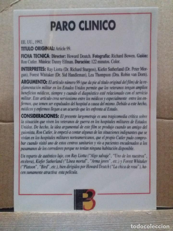 Cine: Paro clinico - Foto 2