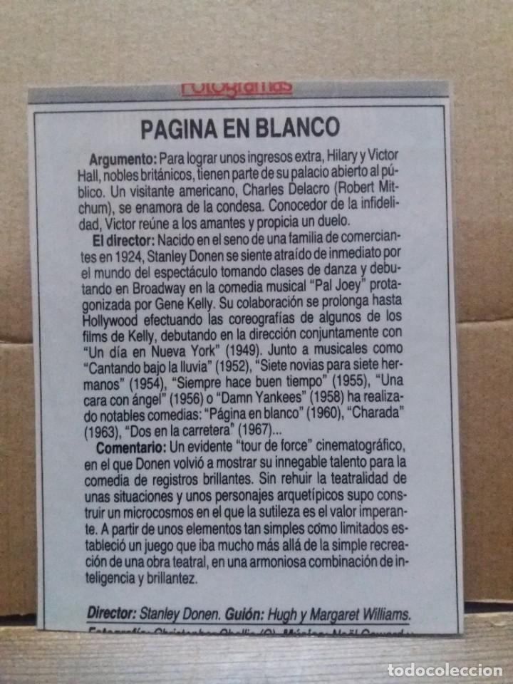 Cine: Pagina en blanco - Foto 2