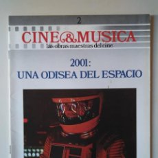 Cine: CINE & MÚSICA. FASCÍCULO 2. 2001: UNA ODISEA DEL ESPACIO. Lote 233386270
